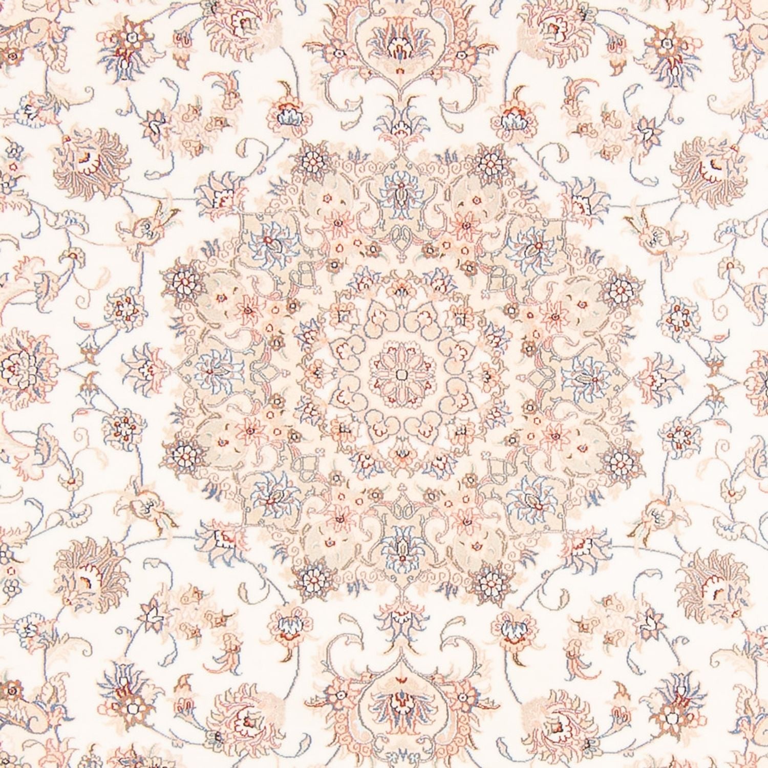 Alfombra Persa - Tabriz - Real - 248 x 197 cm - crema
