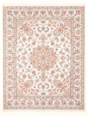 Alfombra Persa - Tabriz - Real - 198 x 152 cm - crema