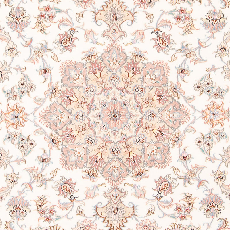 Alfombra Persa - Tabriz - Real - 198 x 152 cm - crema