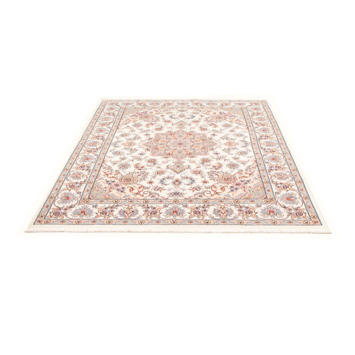 Alfombra Persa - Tabriz - Real - 198 x 152 cm - crema
