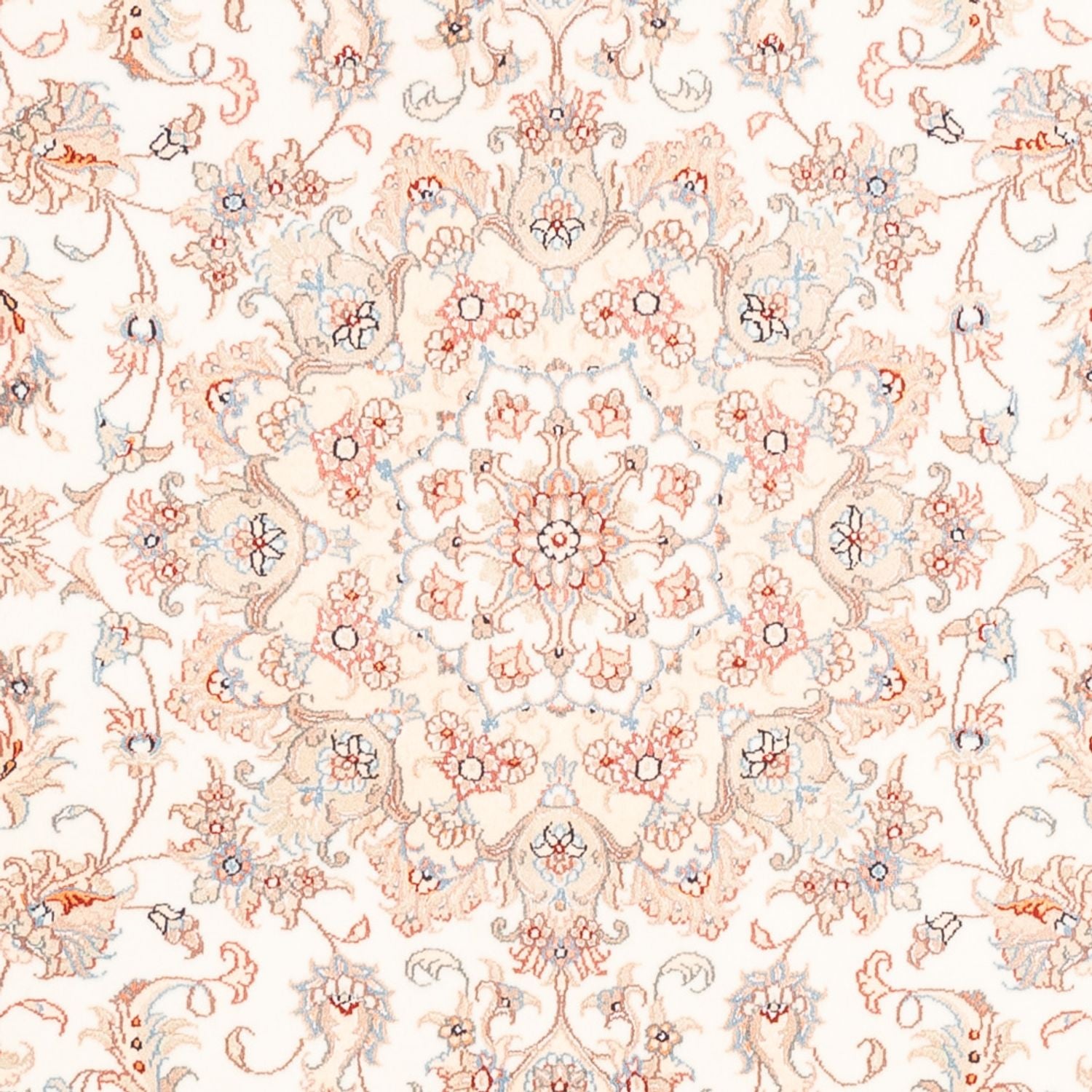 Alfombra persa - Tabriz - 200 x 150 cm - crema
