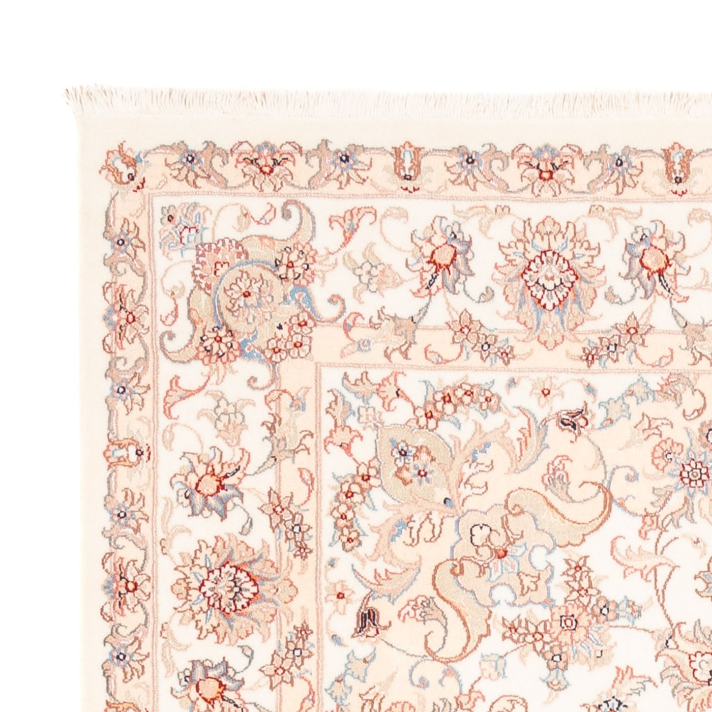 Alfombra persa - Tabriz - 200 x 150 cm - crema