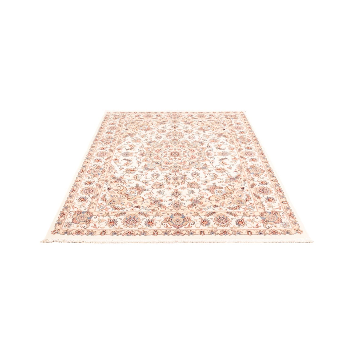Alfombra persa - Tabriz - 200 x 150 cm - crema