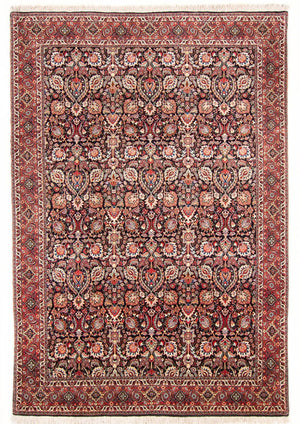 Alfombra persa - Bidjar - Real - 295 x 205 cm - azul oscuro