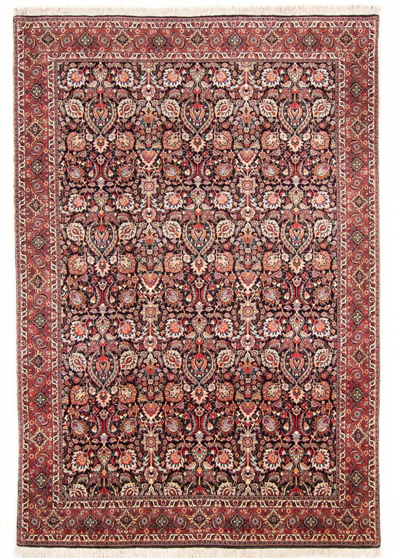 Alfombra persa - Bidjar - Real - 295 x 205 cm - azul oscuro