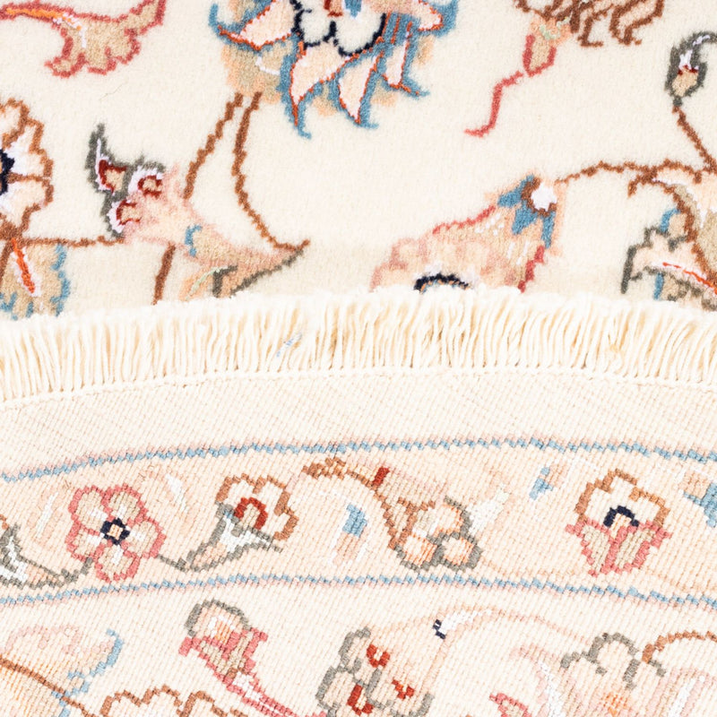 Alfombra persa - Tabriz redondo  - 150 x 150 cm - crema