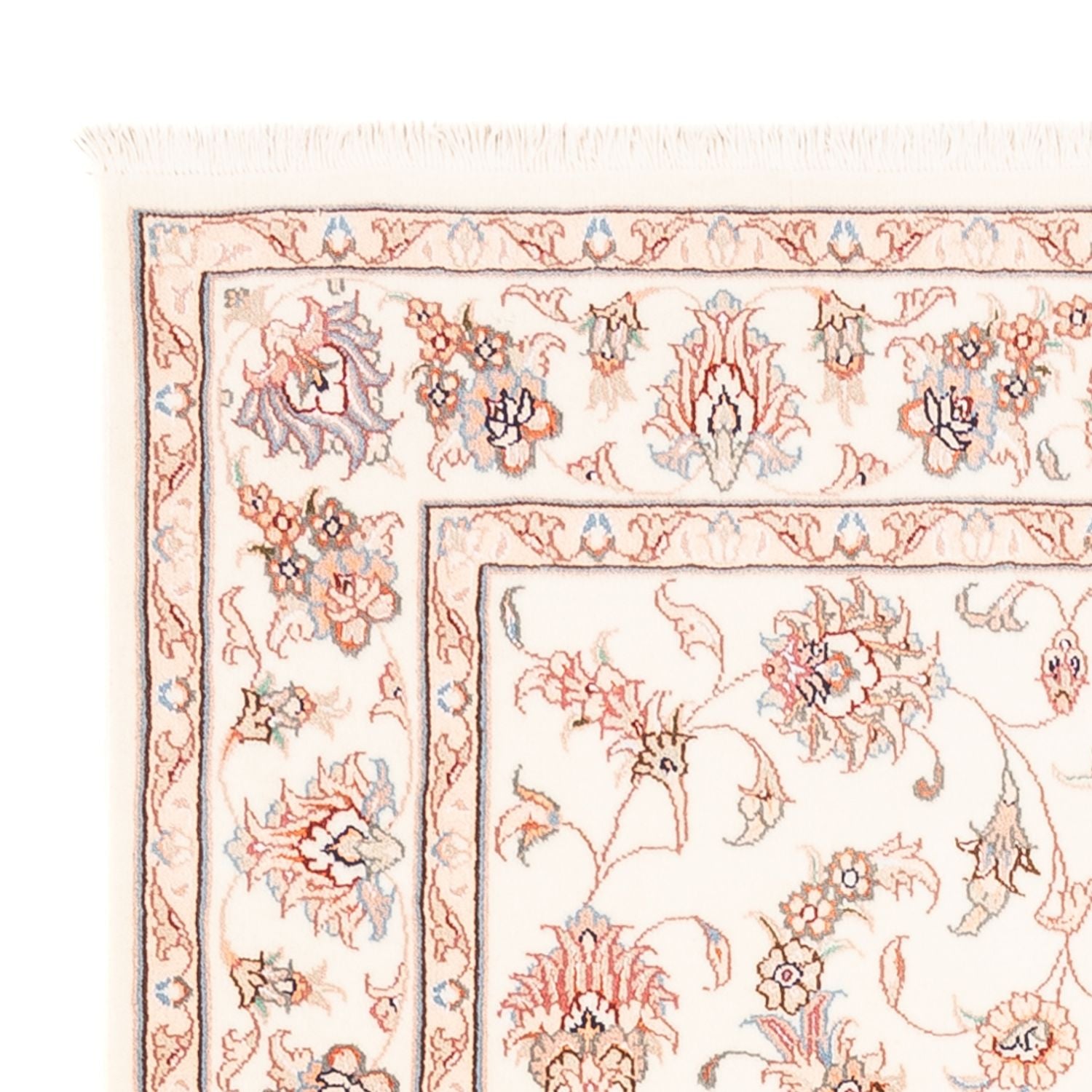 Alfombra persa - Tabriz - 175 x 115 cm - crema