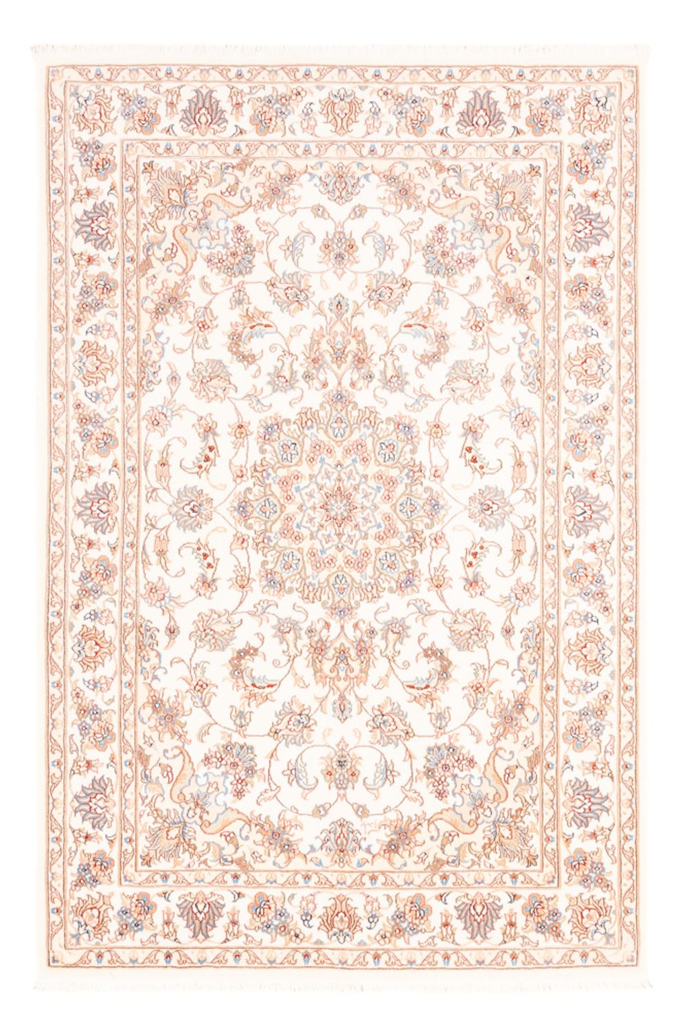 Alfombra persa - Tabriz - 177 x 118 cm - crema