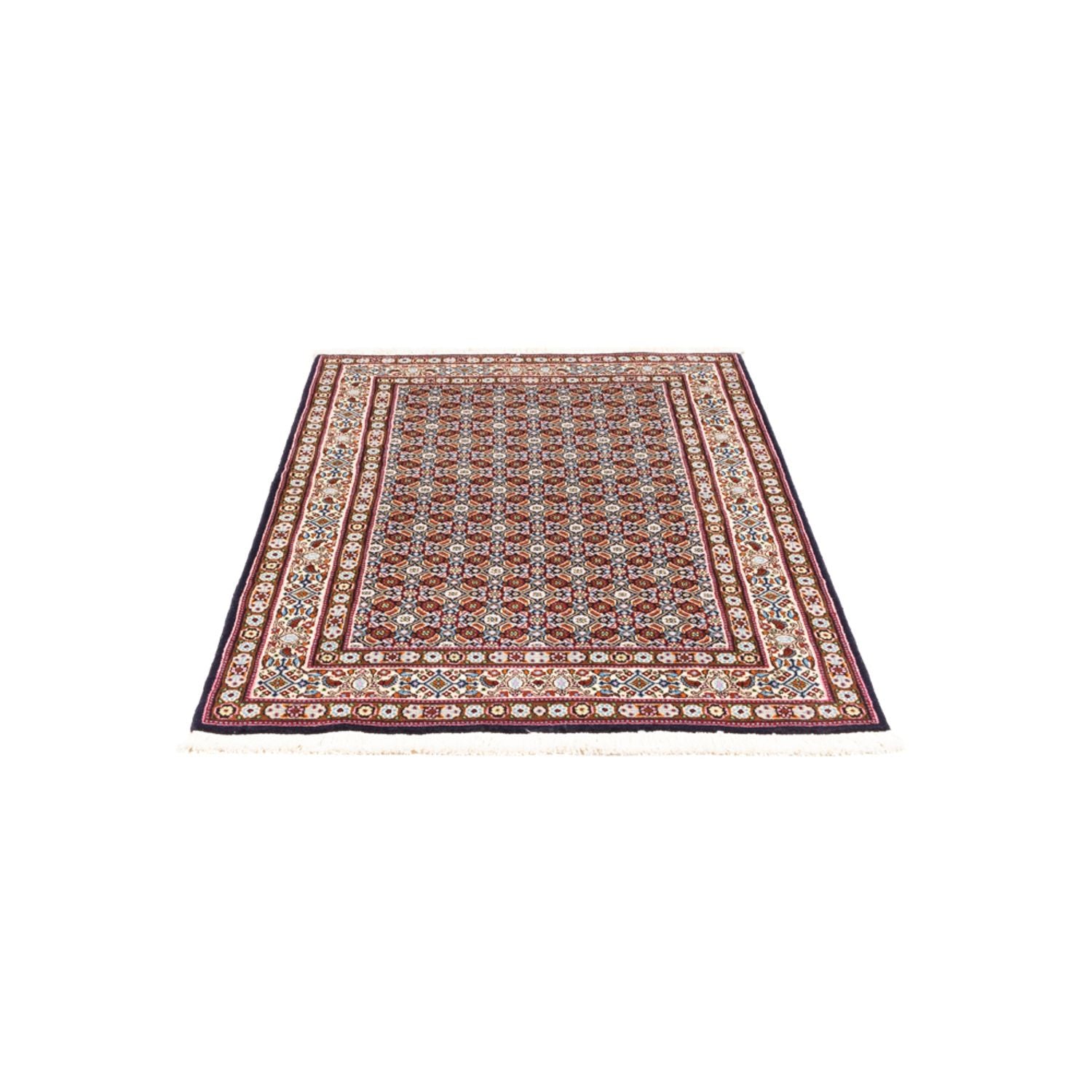 Alfombra persa - Clásica - 149 x 98 cm - azul oscuro