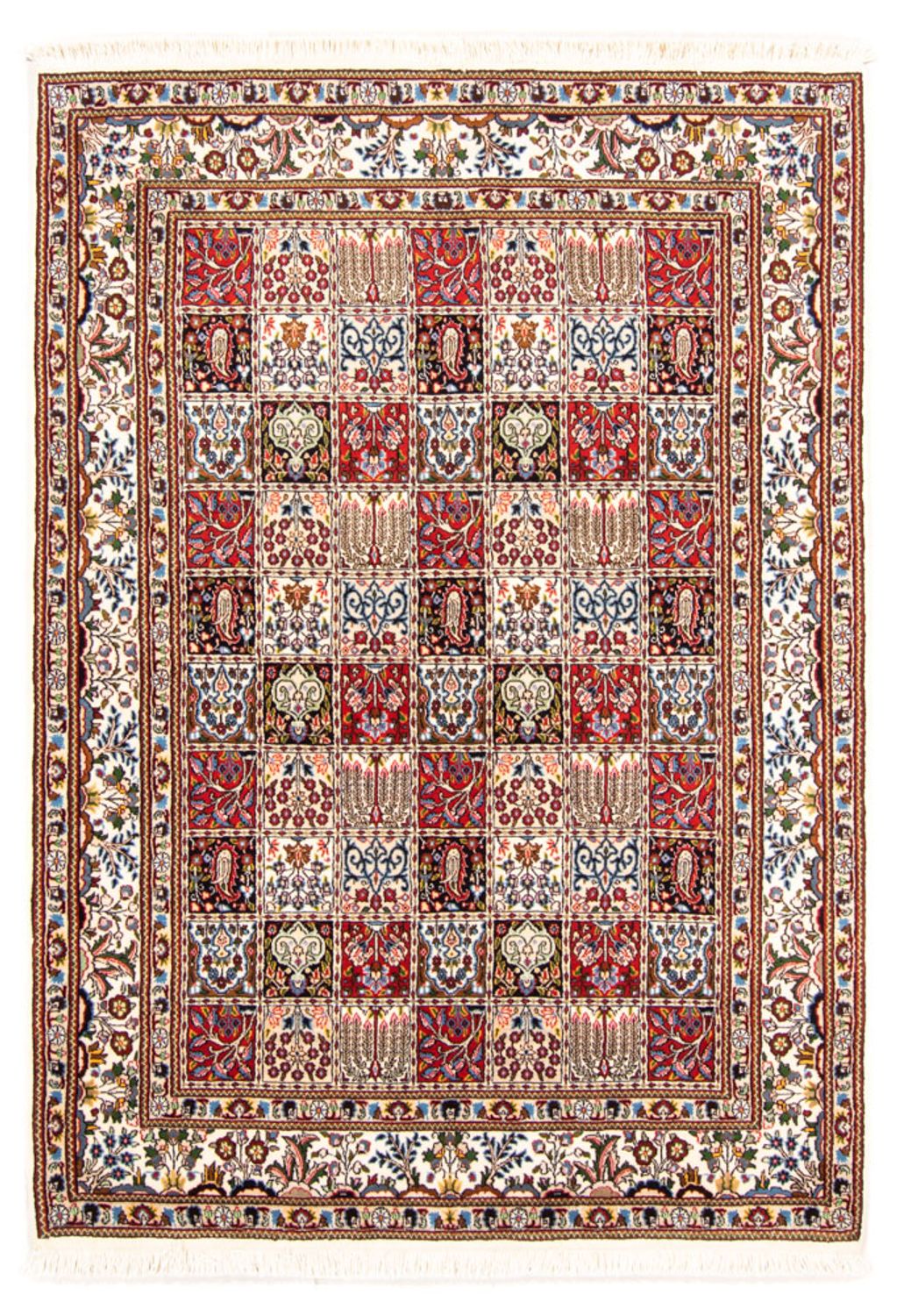 Alfombra persa - Clásica - 202 x 145 cm - multicolor