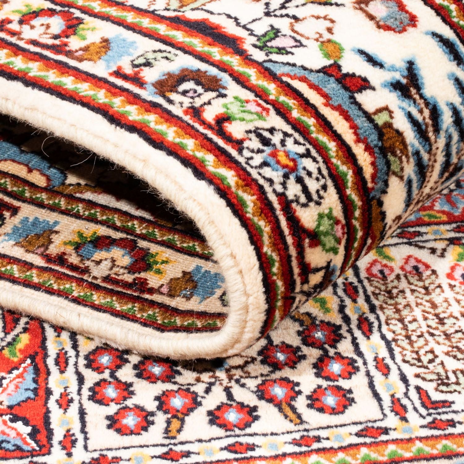 Alfombra persa - Clásica - 202 x 145 cm - multicolor