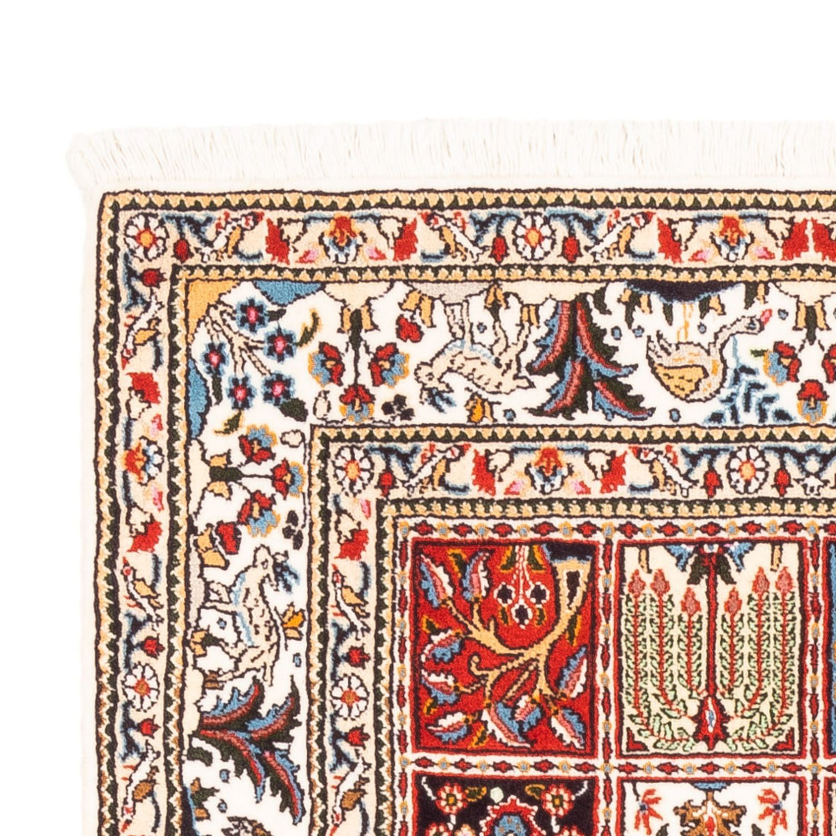 Alfombra persa - Clásica - 147 x 95 cm - multicolor