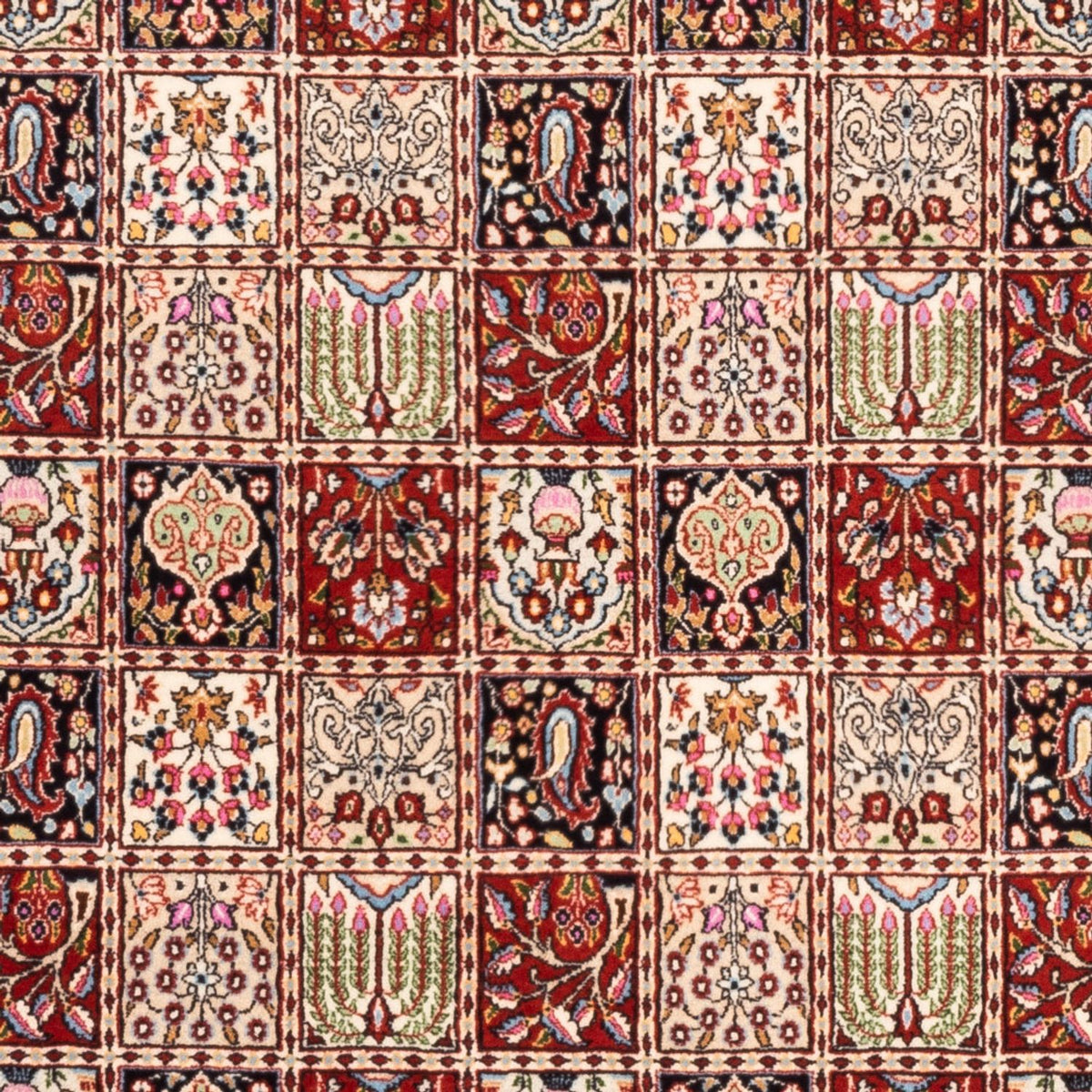 Alfombra persa - Clásica - 191 x 150 cm - multicolor