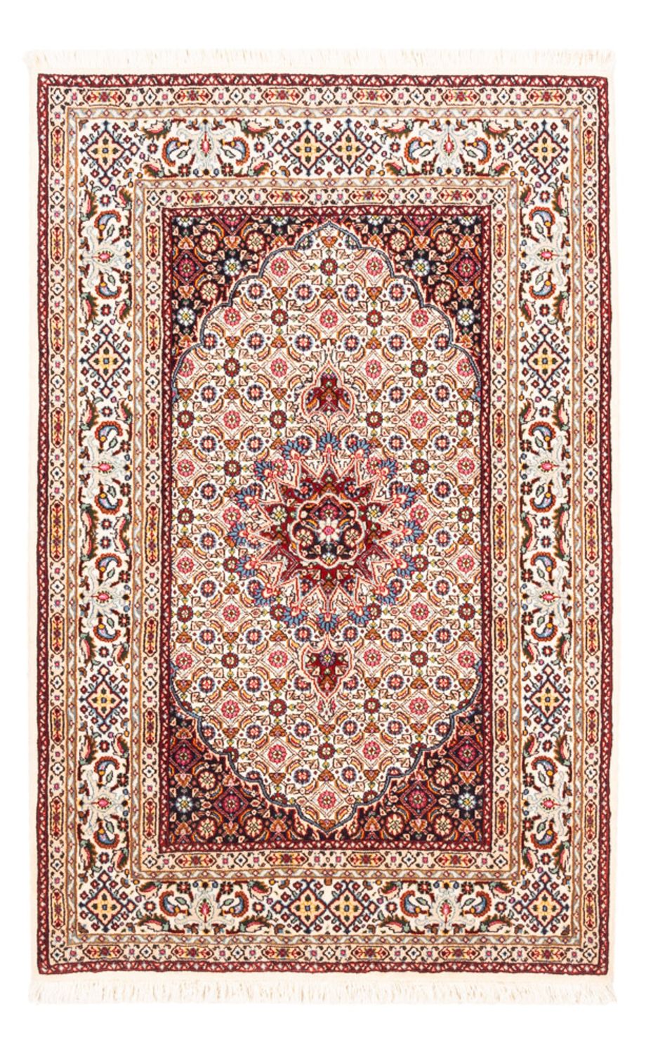 Alfombra persa - Clásica - 149 x 100 cm - crema