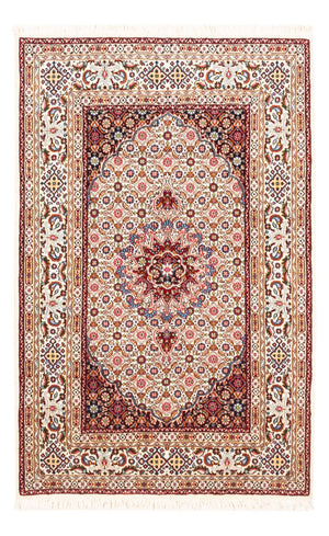 Alfombra persa - Clásica - 149 x 100 cm - crema