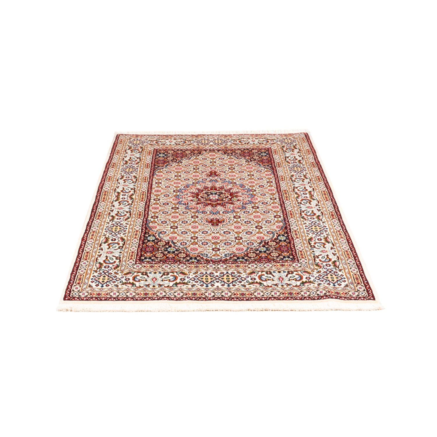 Alfombra persa - Clásica - 149 x 100 cm - crema