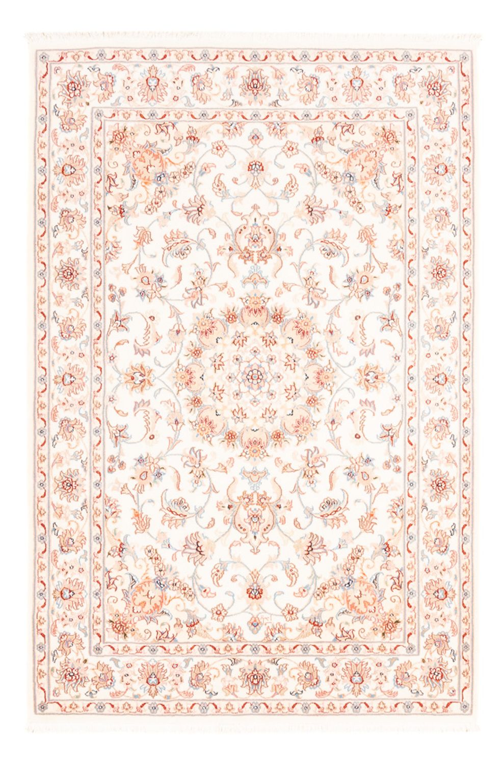 Alfombra persa - Tabriz - 178 x 119 cm - crema