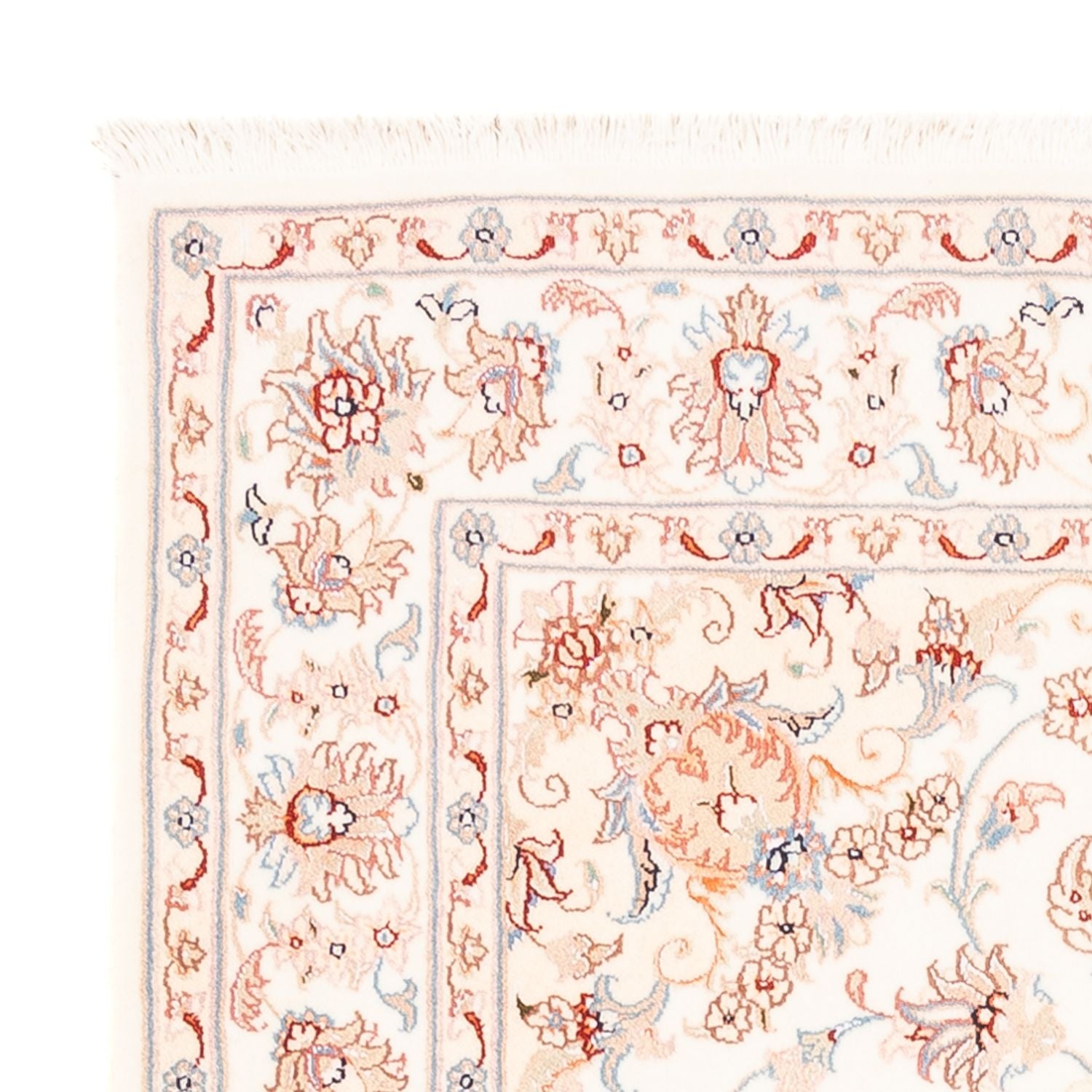 Alfombra persa - Tabriz - 178 x 119 cm - crema