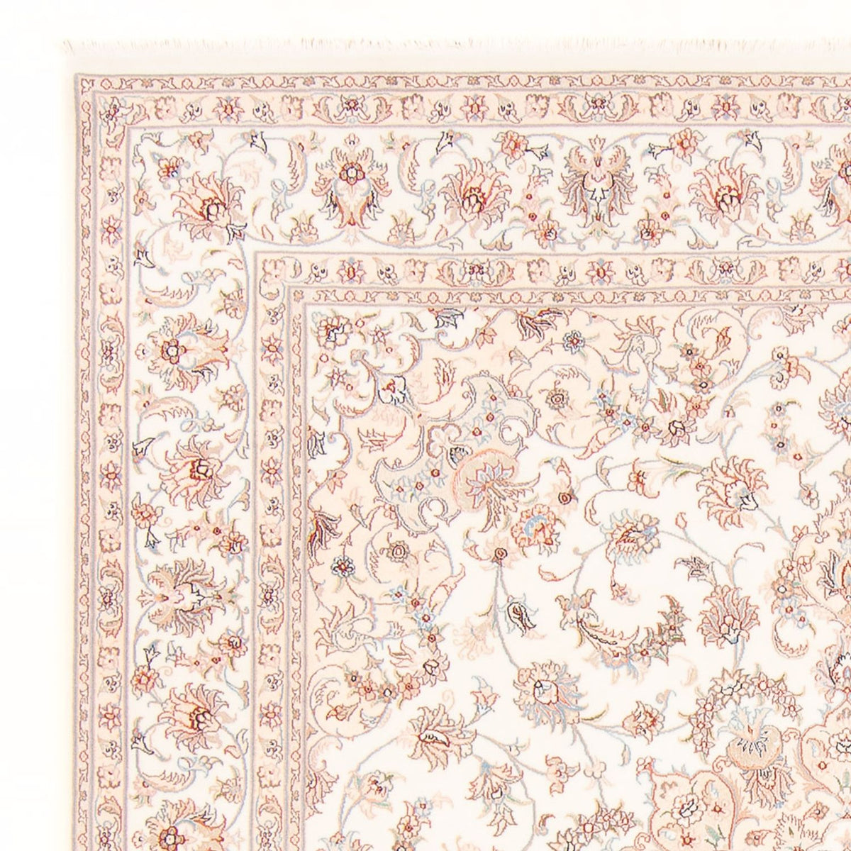 Alfombra Persa - Tabriz - Real - 259 x 224 cm - crema