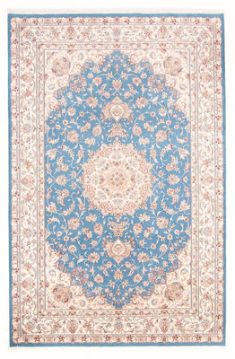 Alfombra Persa - Tabriz - Real - 300 x 200 cm - azul claro