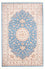 Alfombra Persa - Tabriz - Real - 300 x 200 cm - azul claro