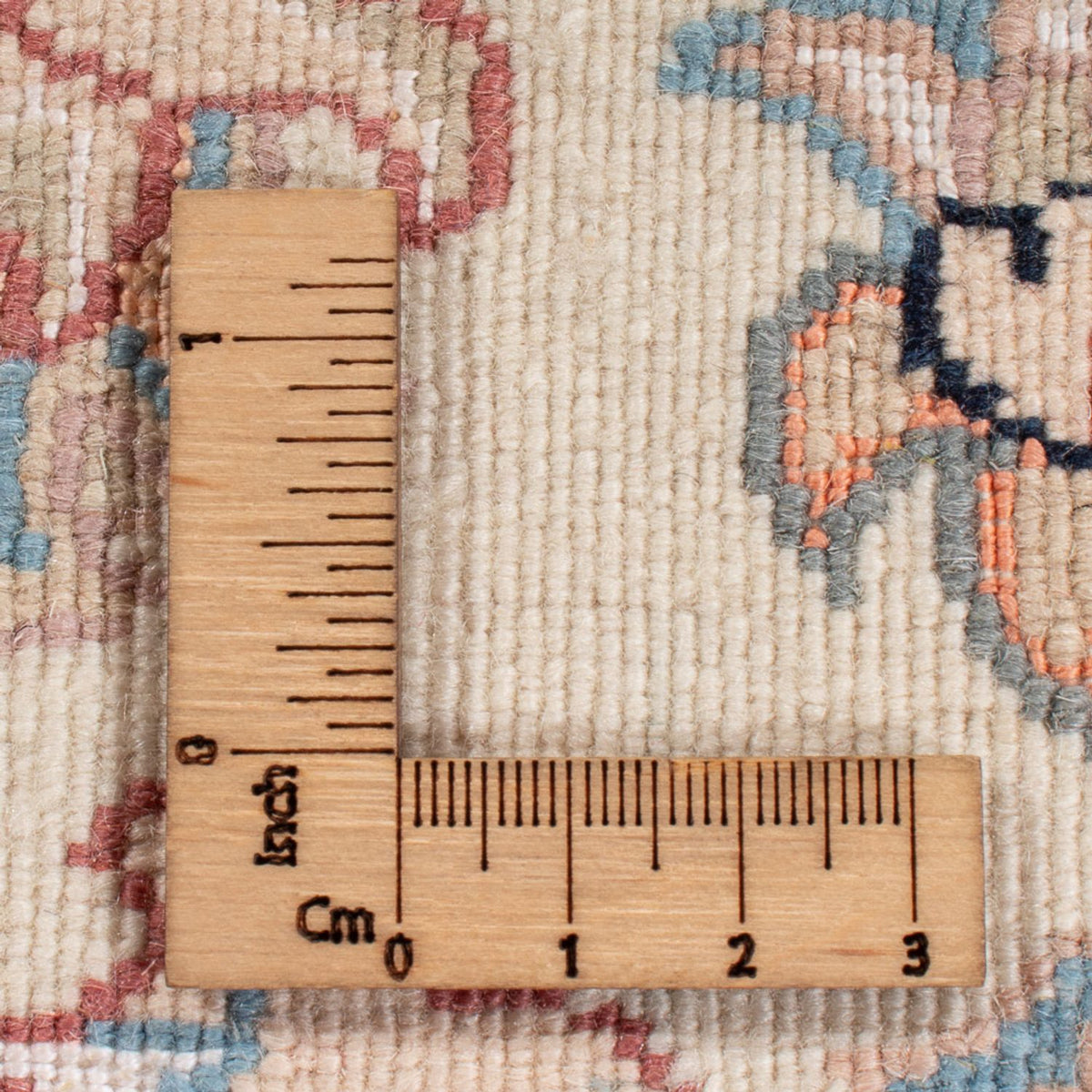 Alfombra Persa - Tabriz - Real redondo  - 248 x 248 cm - crema