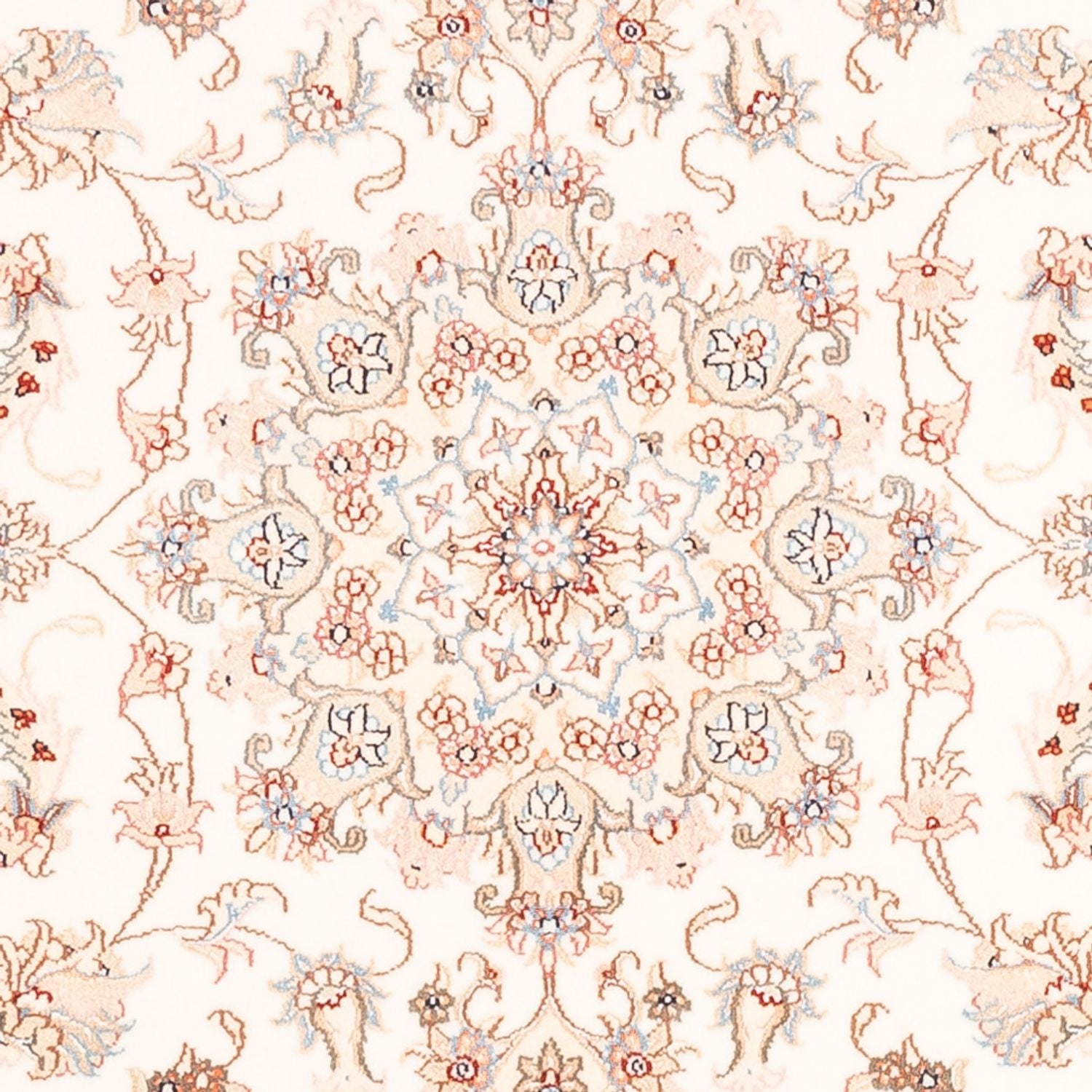 Alfombra persa - Tabriz - 175 x 120 cm - crema