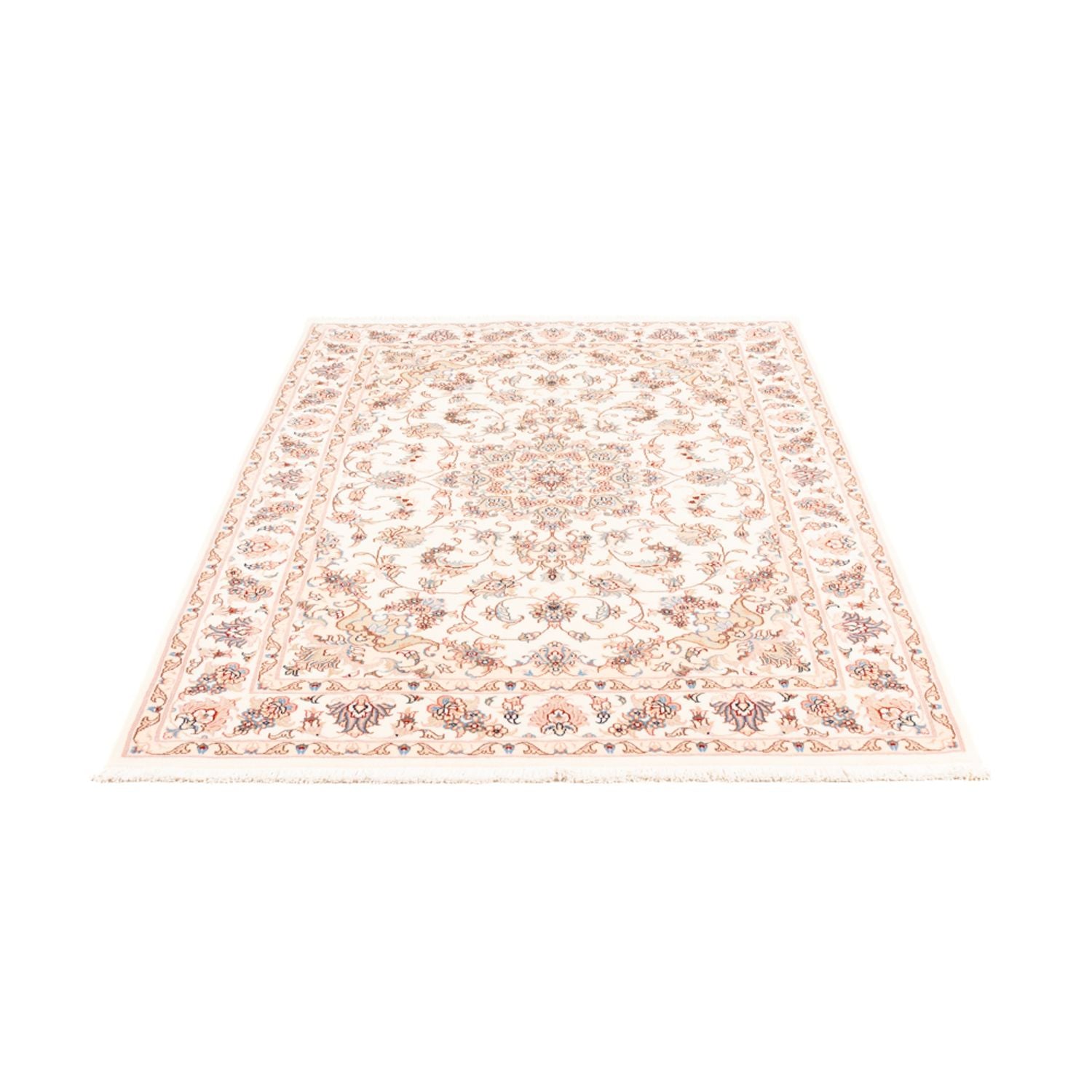 Alfombra persa - Tabriz - 175 x 120 cm - crema