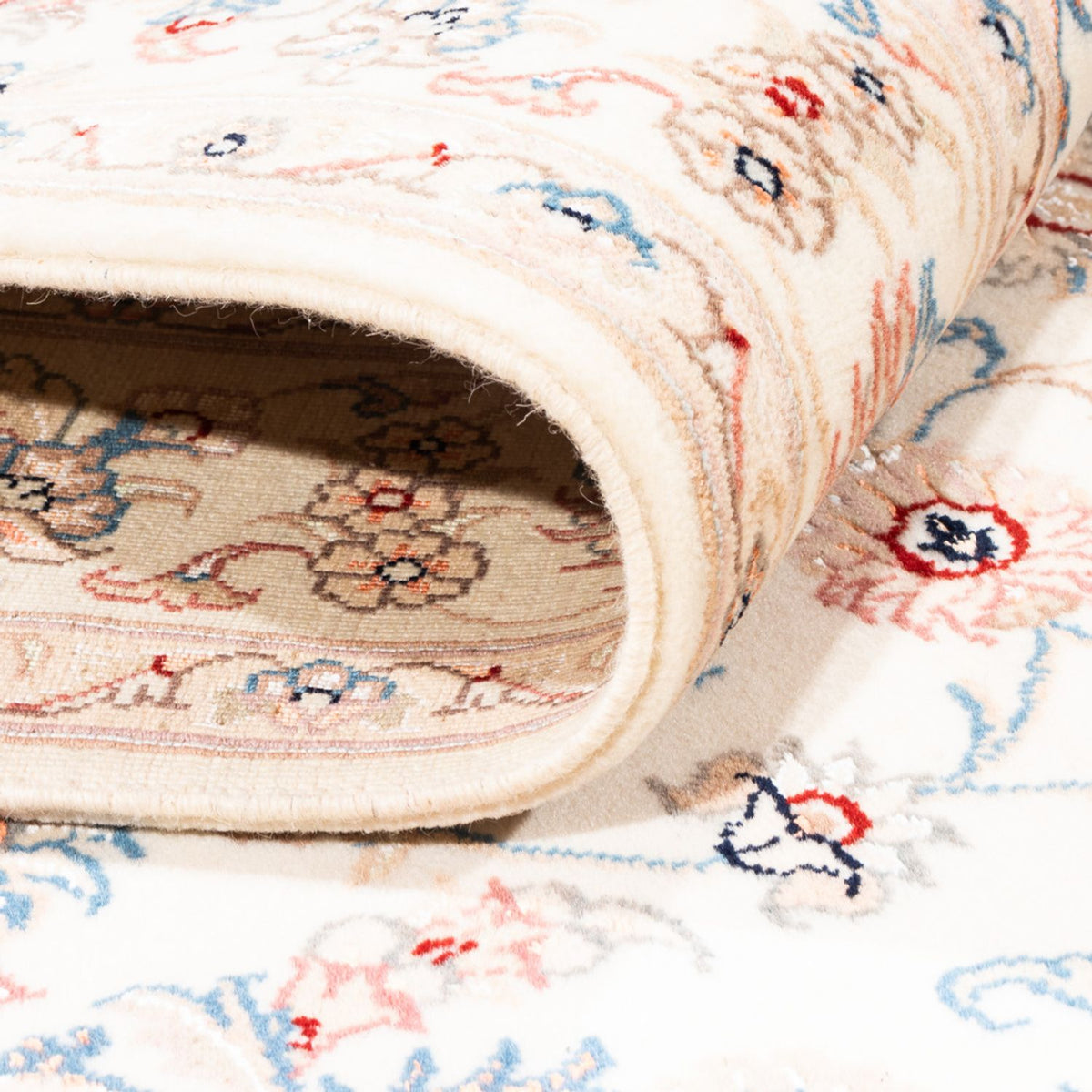 Alfombra persa - Tabriz - 180 x 120 cm - crema