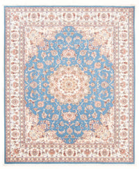 Alfombra Persa - Tabriz - Real - 251 x 200 cm - azul claro