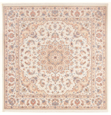Alfombra Persa - Tabriz - Real cuadrado  - 211 x 198 cm - crema