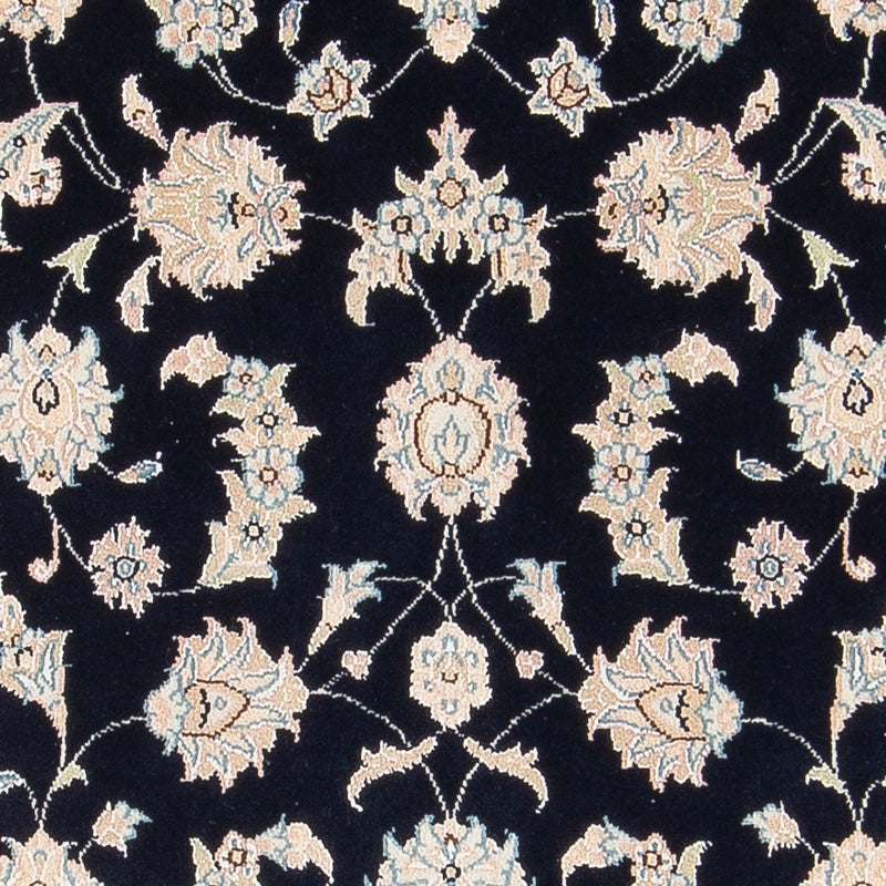Alfombra Persa - Nain - Prima - 148 x 74 cm - azul oscuro
