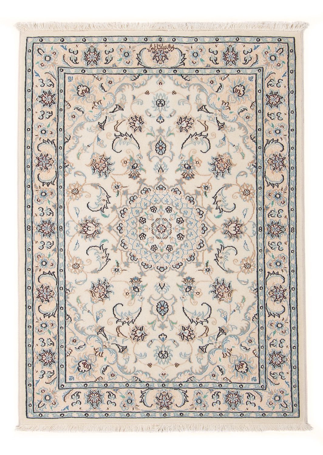 Alfombra Persa - Nain - Prima - 120 x 80 cm - crema