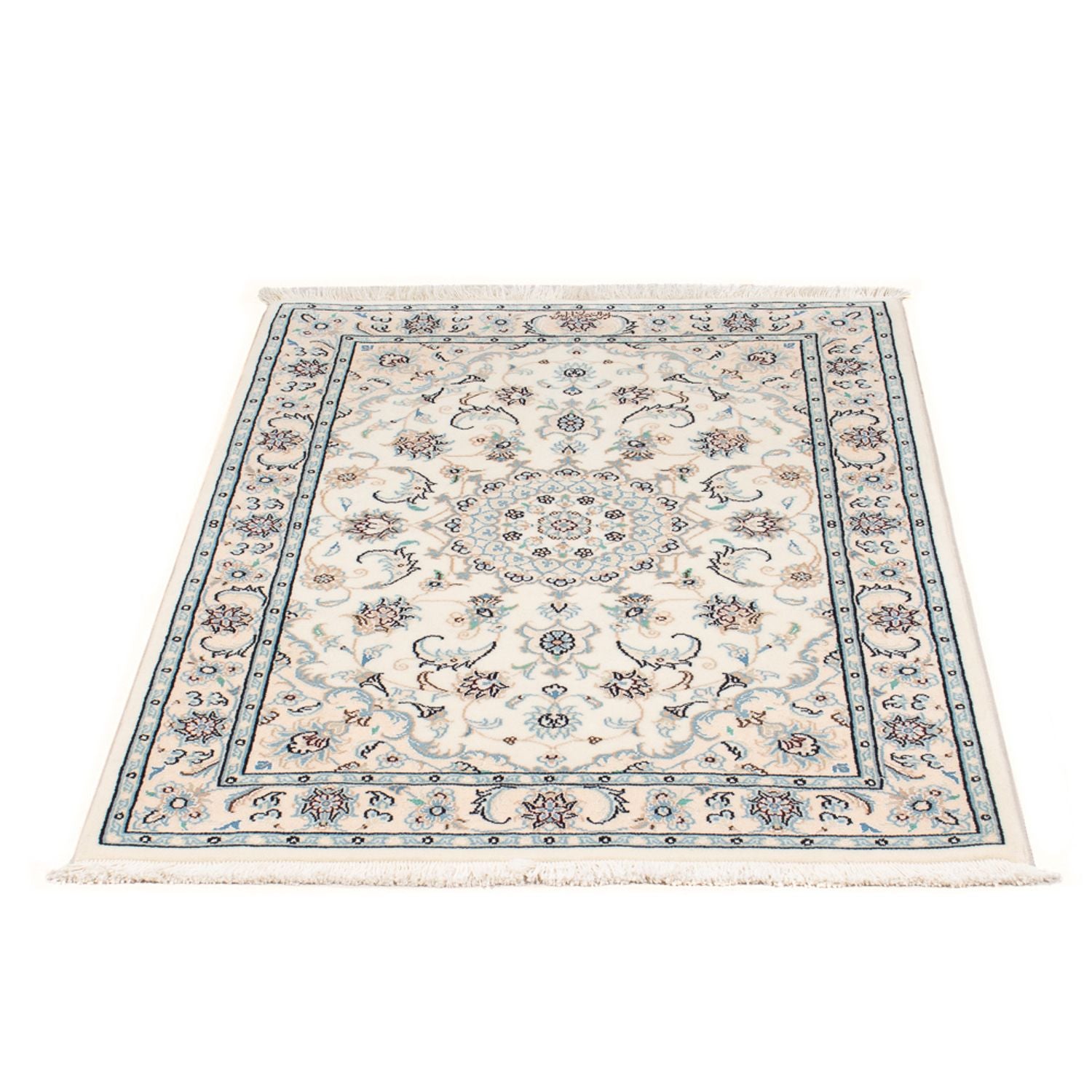 Alfombra Persa - Nain - Prima - 120 x 80 cm - crema