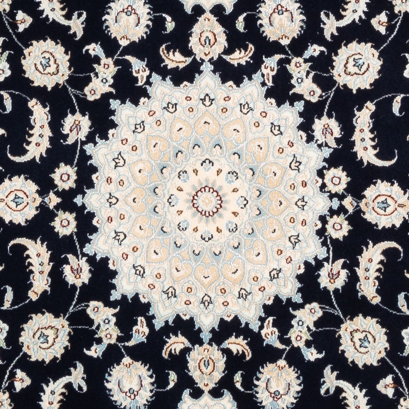 Alfombra Persa - Nain - Prima - 176 x 119 cm - azul oscuro