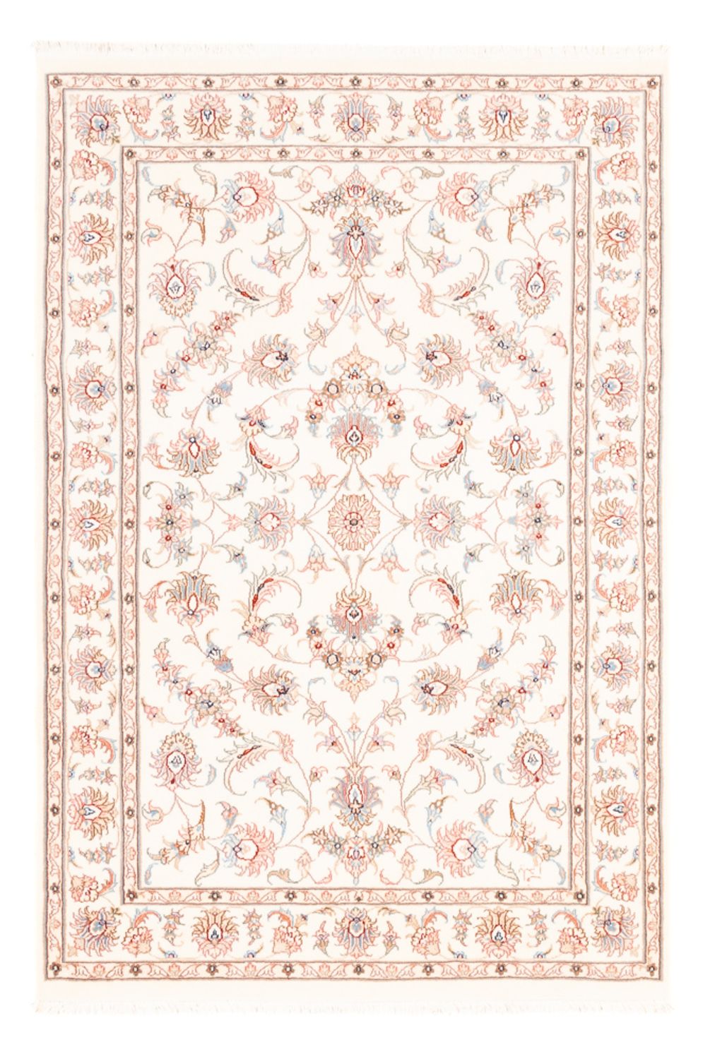 Alfombra persa - Tabriz - 156 x 106 cm - crema