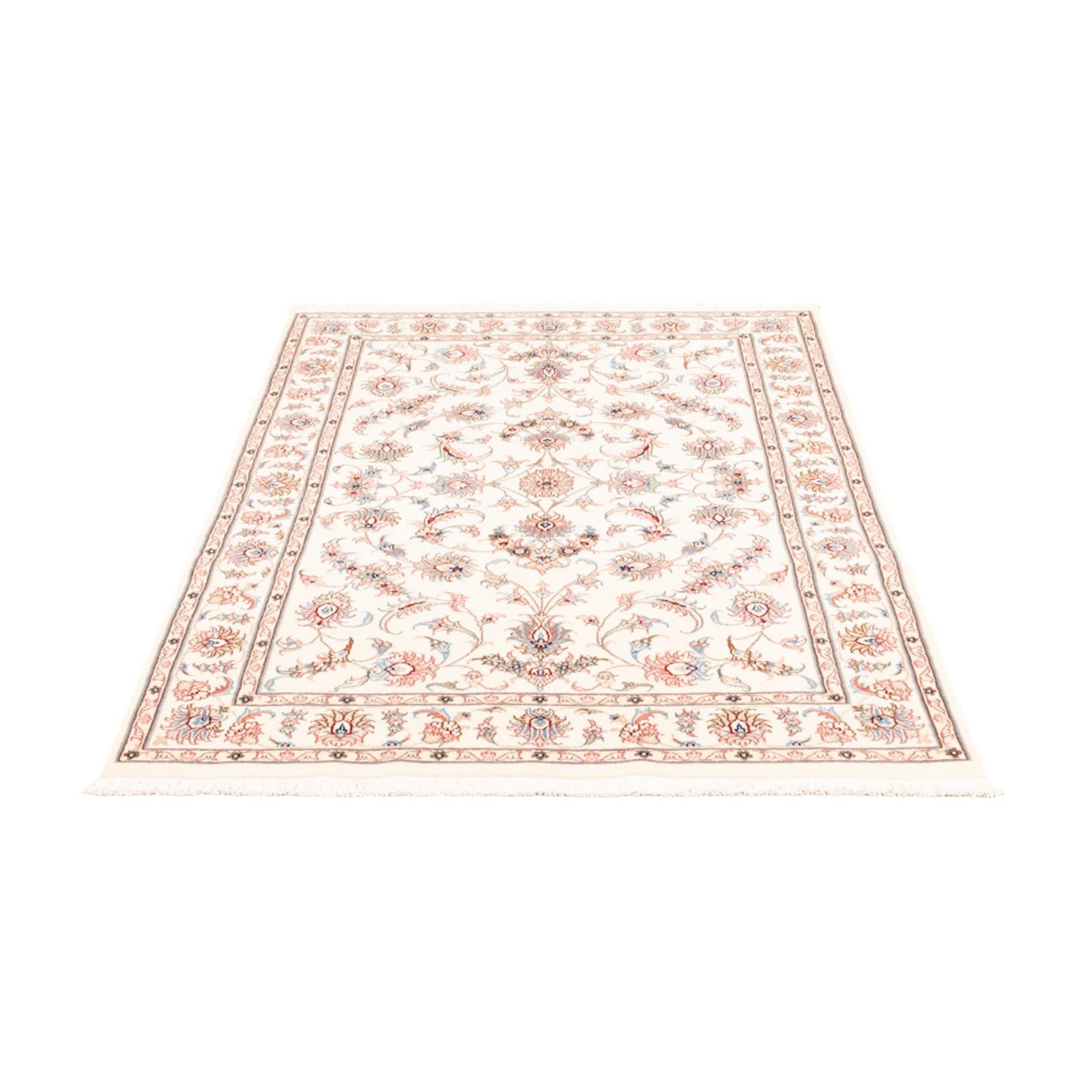 Alfombra persa - Tabriz - 156 x 106 cm - crema