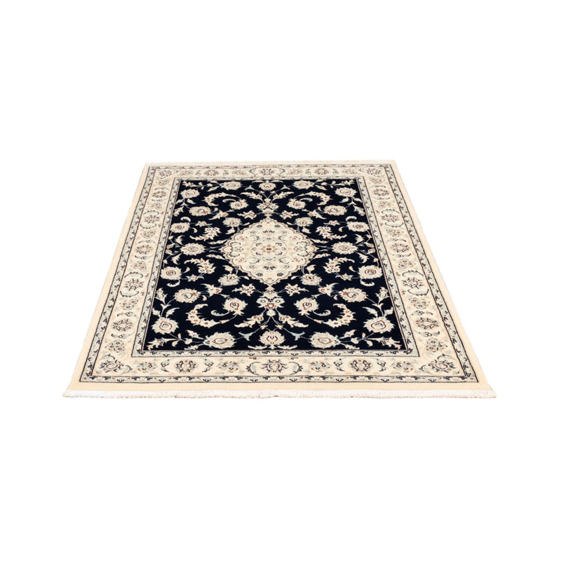 Alfombra Persa - Nain - Prima - 158 x 105 cm - azul oscuro