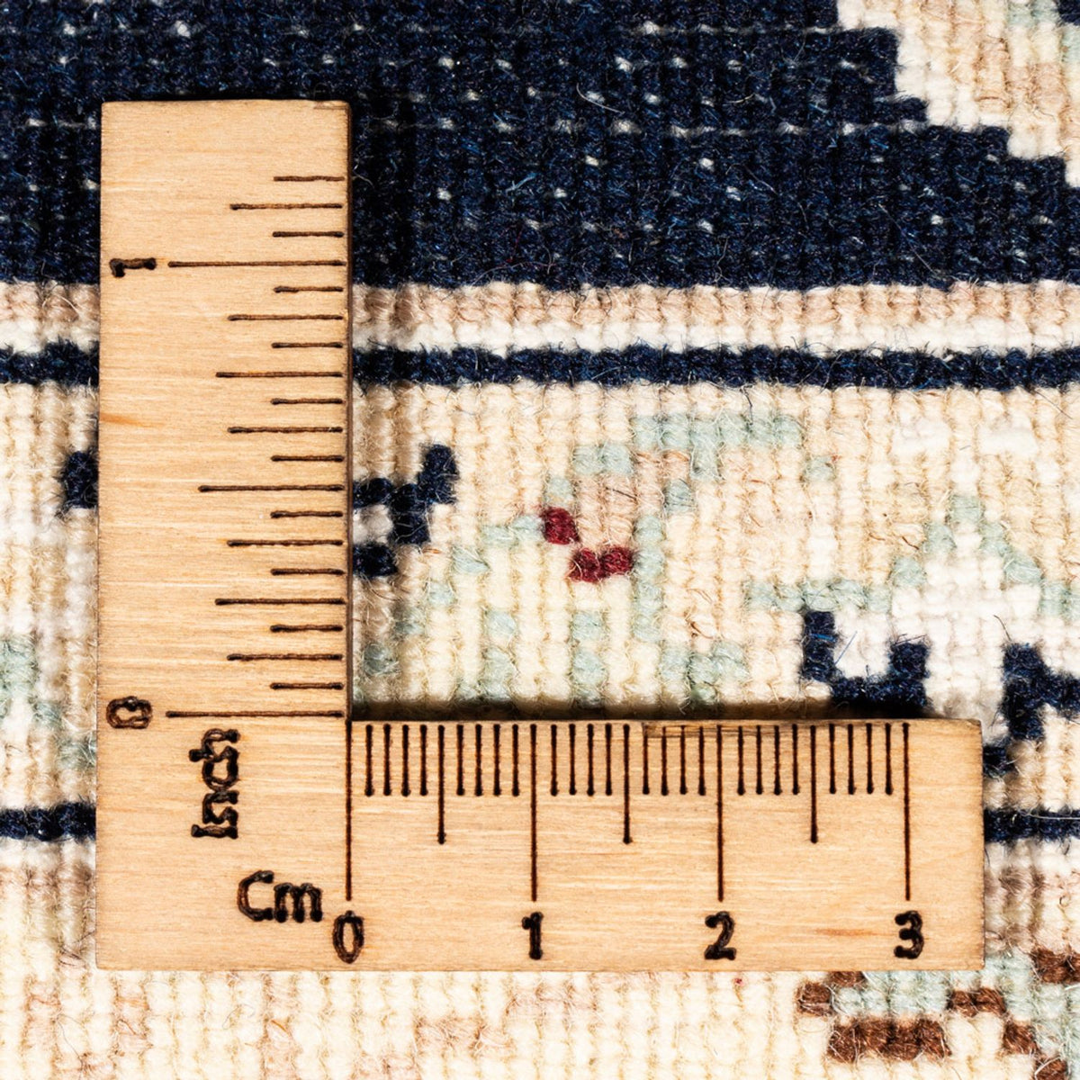 Alfombra Persa - Nain - Prima - 158 x 105 cm - azul oscuro