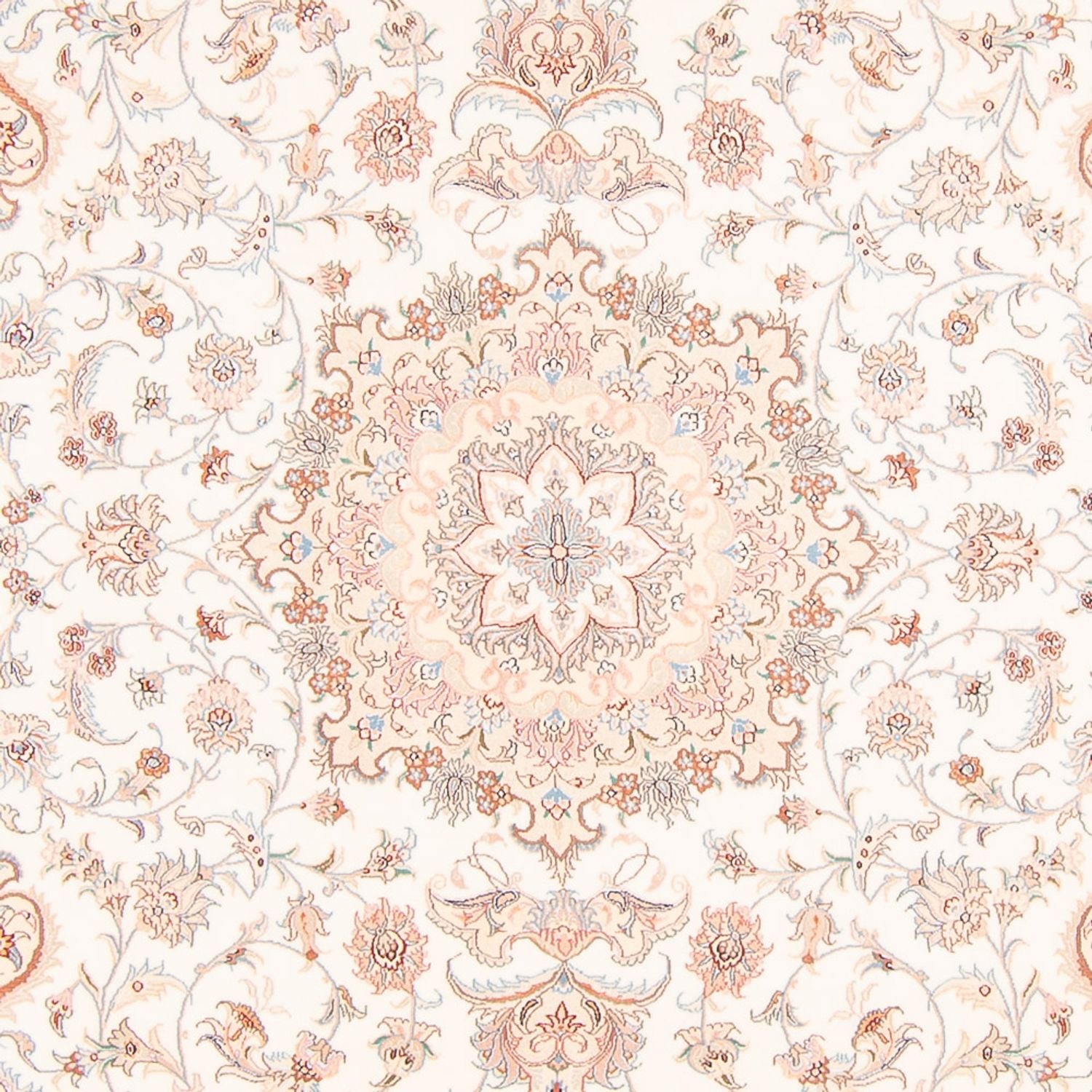 Alfombra Persa - Tabriz - Real - 305 x 198 cm - crema