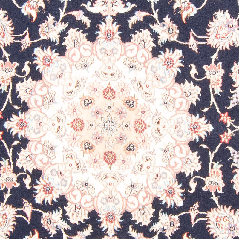 Alfombra Persa - Tabriz - Real - 233 x 168 cm - azul oscuro