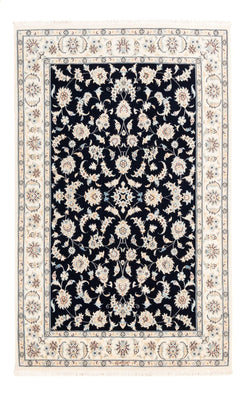 Alfombra Persa - Nain - Prima - 182 x 120 cm - azul oscuro
