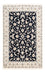 Alfombra Persa - Nain - Prima - 182 x 120 cm - azul oscuro