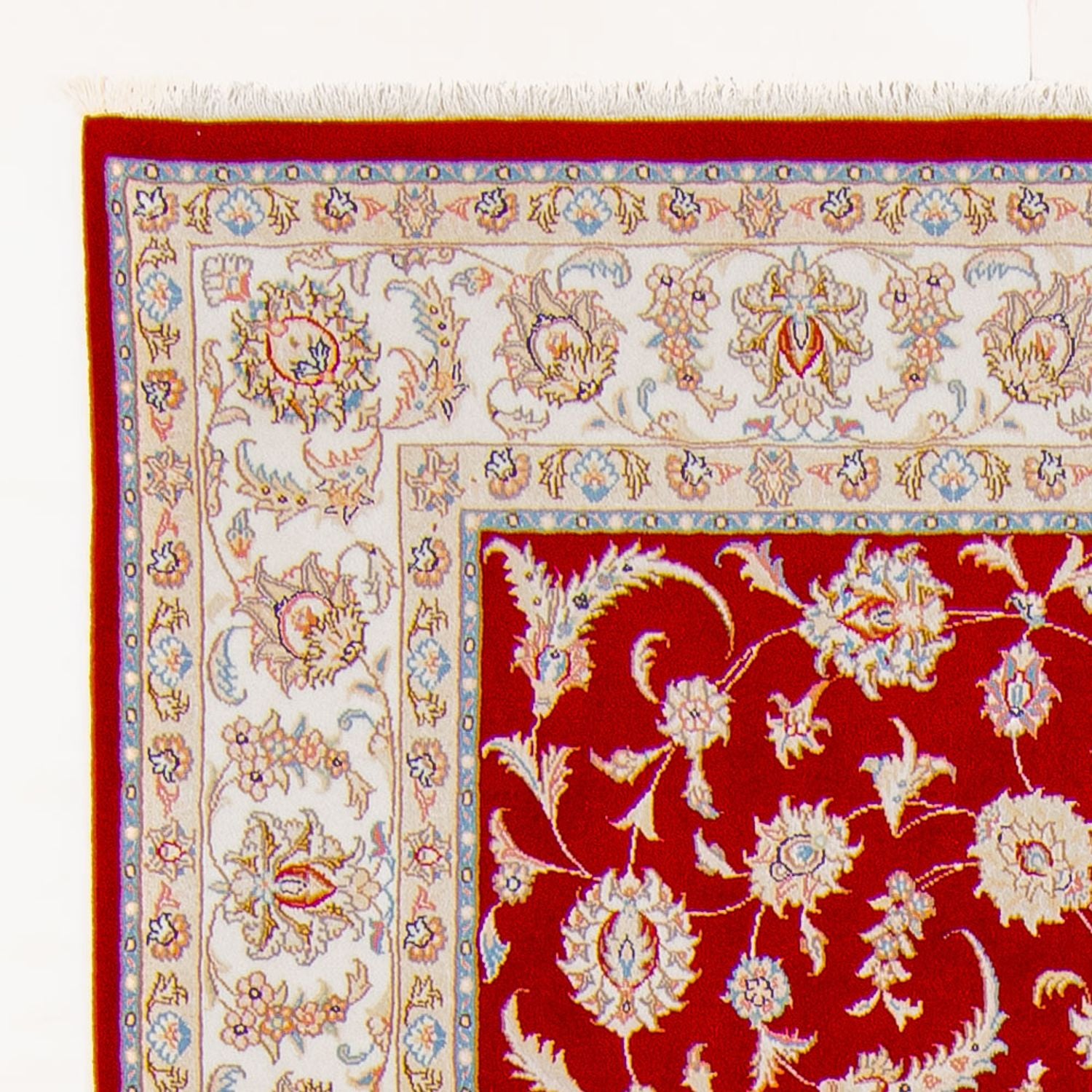 Alfombra Persa - Tabriz - Real - 237 x 168 cm - rojo