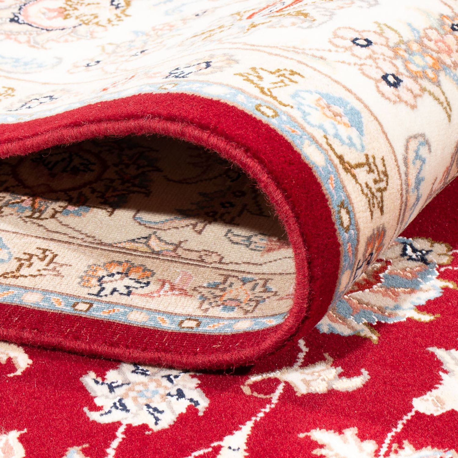 Alfombra Persa - Tabriz - Real - 237 x 168 cm - rojo