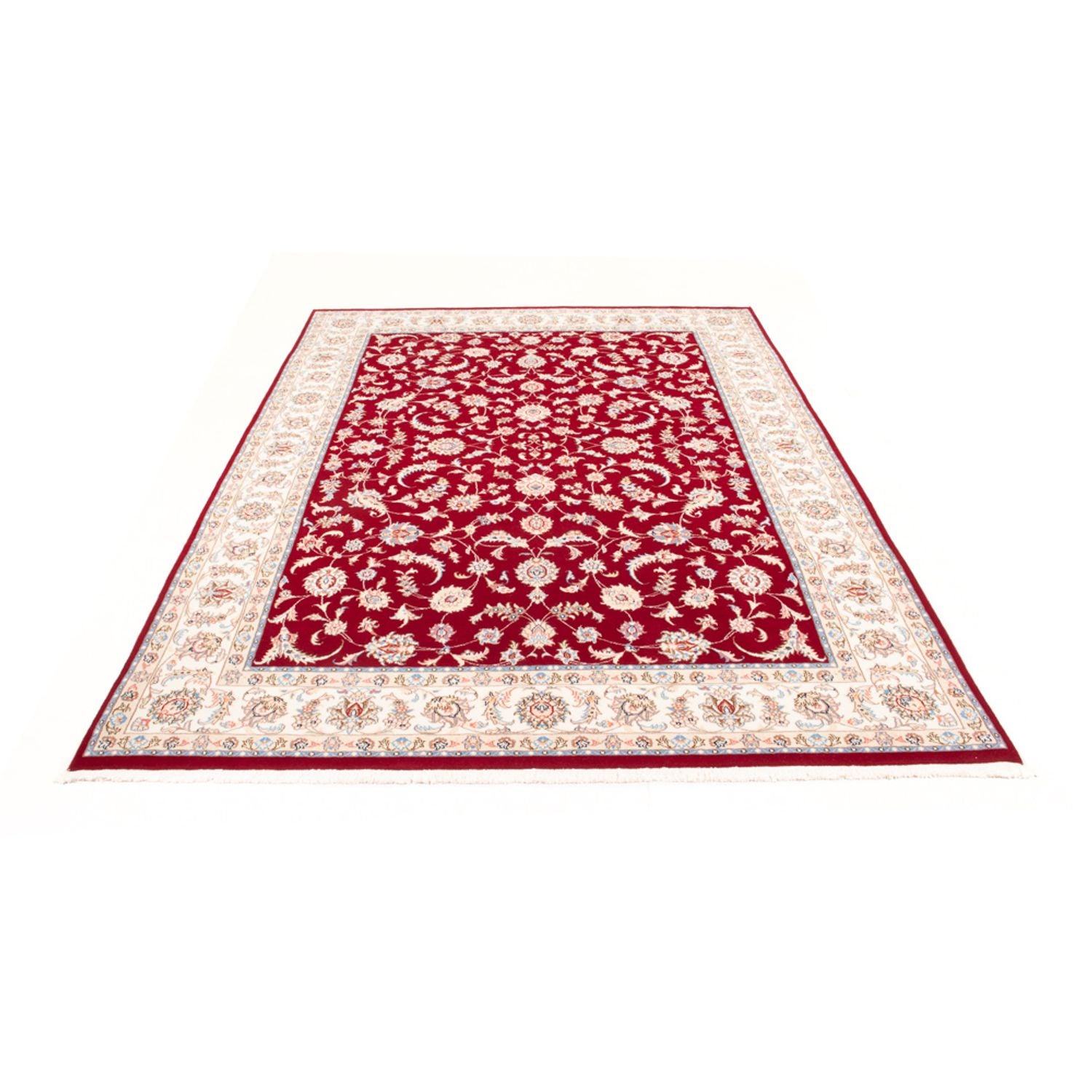 Alfombra Persa - Tabriz - Real - 237 x 168 cm - rojo