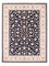 Alfombra Persa - Tabriz - Real - 201 x 153 cm - azul oscuro