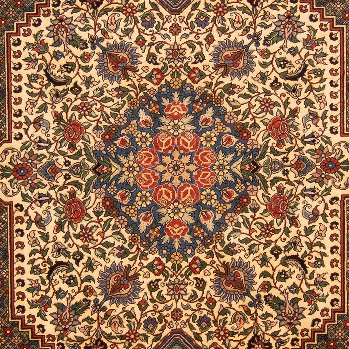 Alfombra persa - Nómada - 290 x 208 cm - multicolor
