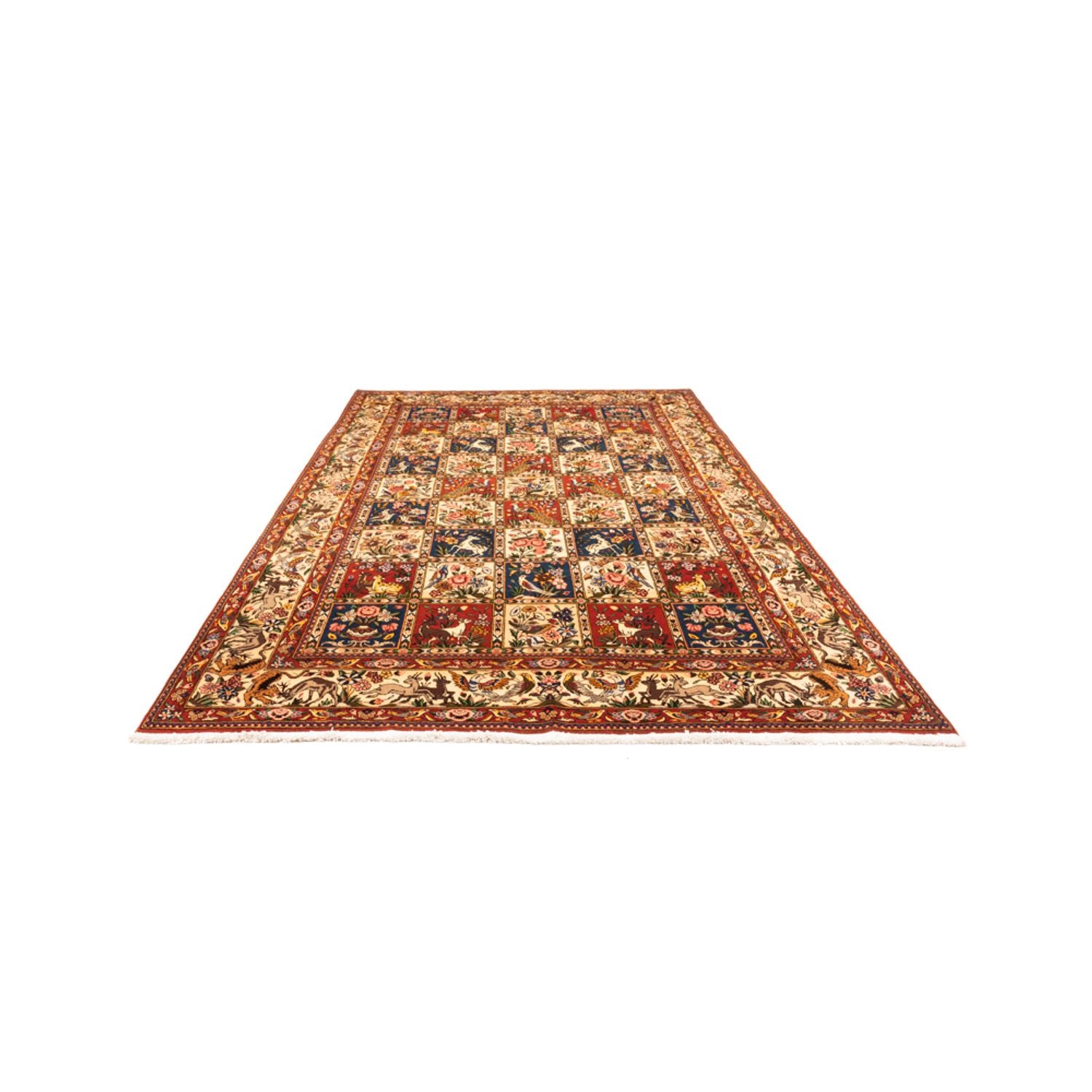 Alfombra persa - Nómada - 291 x 204 cm - beige oscuro