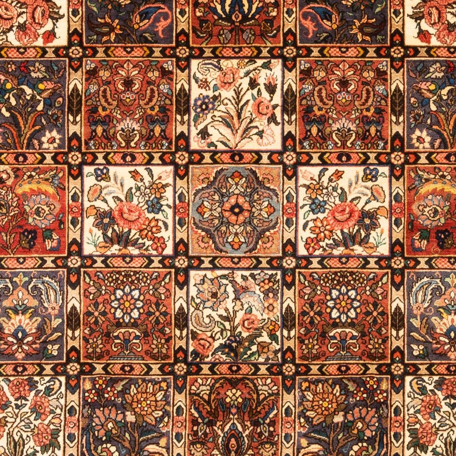 Alfombra persa - Nómada - 305 x 210 cm - beige oscuro